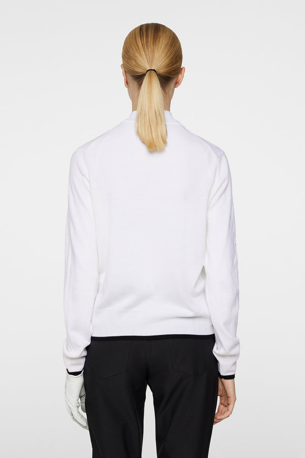 J.lindeberg Joanna Knitted Cardigan White