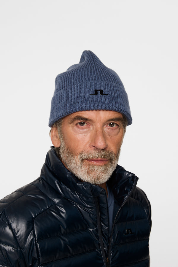 j.lindeberg Joaquim Merino beanie Vintage Indigo