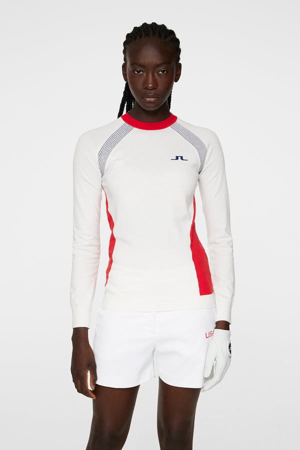 j.lindeberg Josette knit White