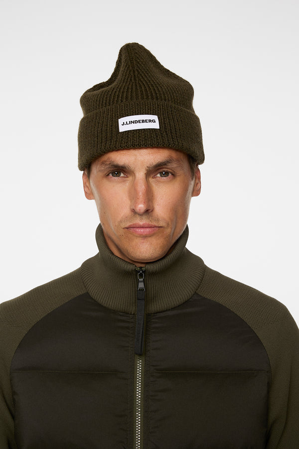 j.lindeberg Juan Merino Beanie Forest Green