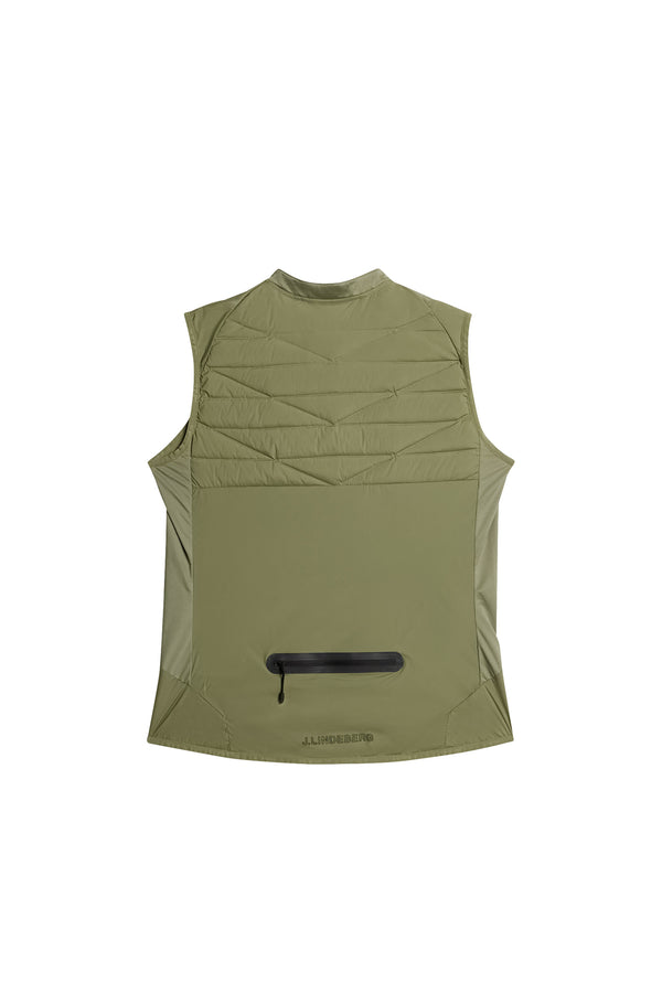 J.lindeberg Juliana Pro Pack Vest Oil Green