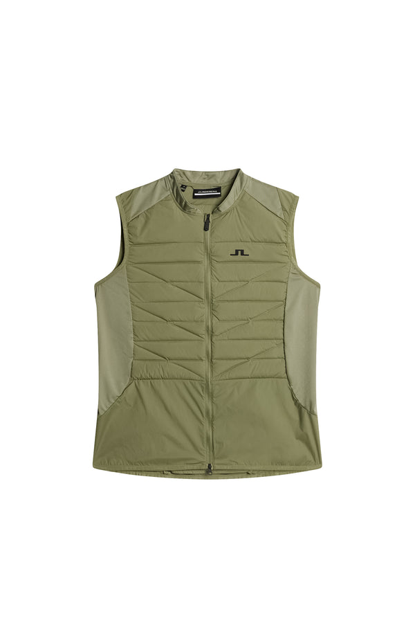 J.lindeberg Juliana Pro Pack Vest Oil Green