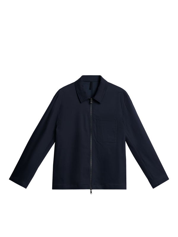 J.lindeberg Julius Cotton Twill Overshirt JL Navy