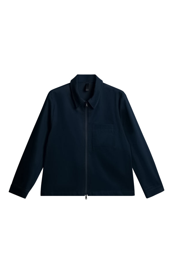 J.lindeberg Julius Cotton Twill Overshirt JL Navy
