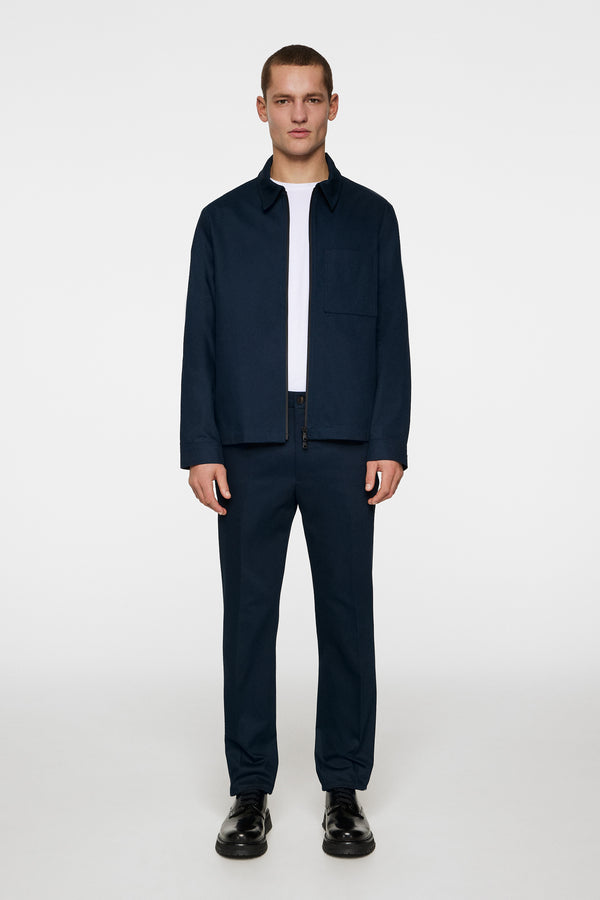 J.lindeberg Julius Cotton Twill Overshirt JL Navy