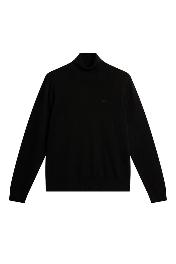 J.lindeberg Kaden Merino Turtle Neck Black