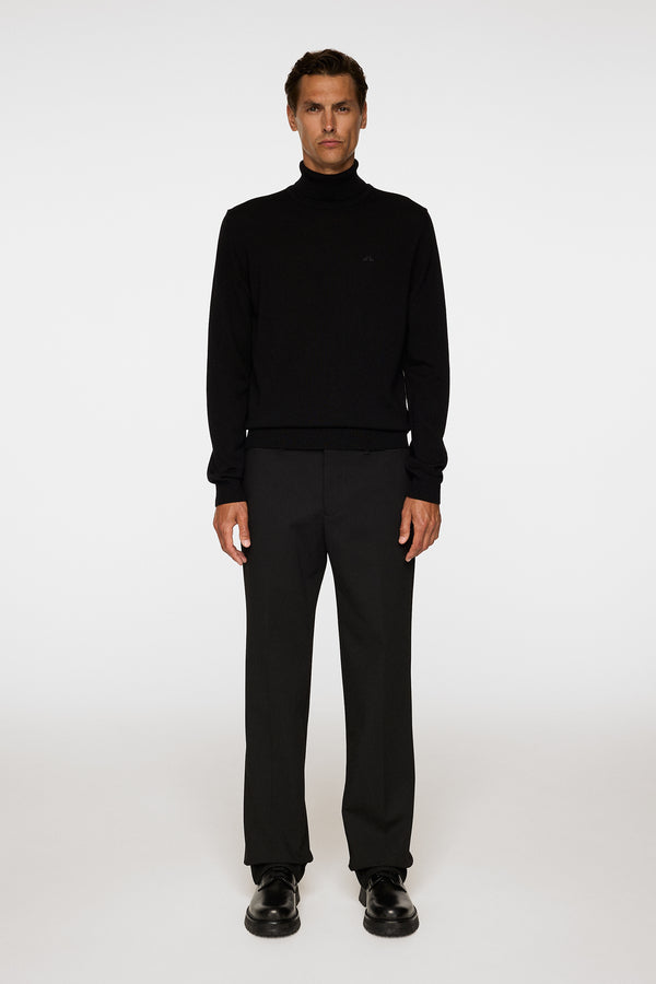 J.lindeberg Kaden Merino Turtle Neck Black