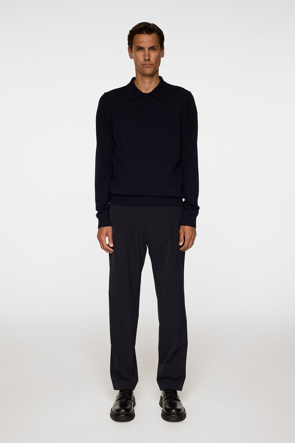 J.lindeberg Kai Knitted Merino Polo JL Navy