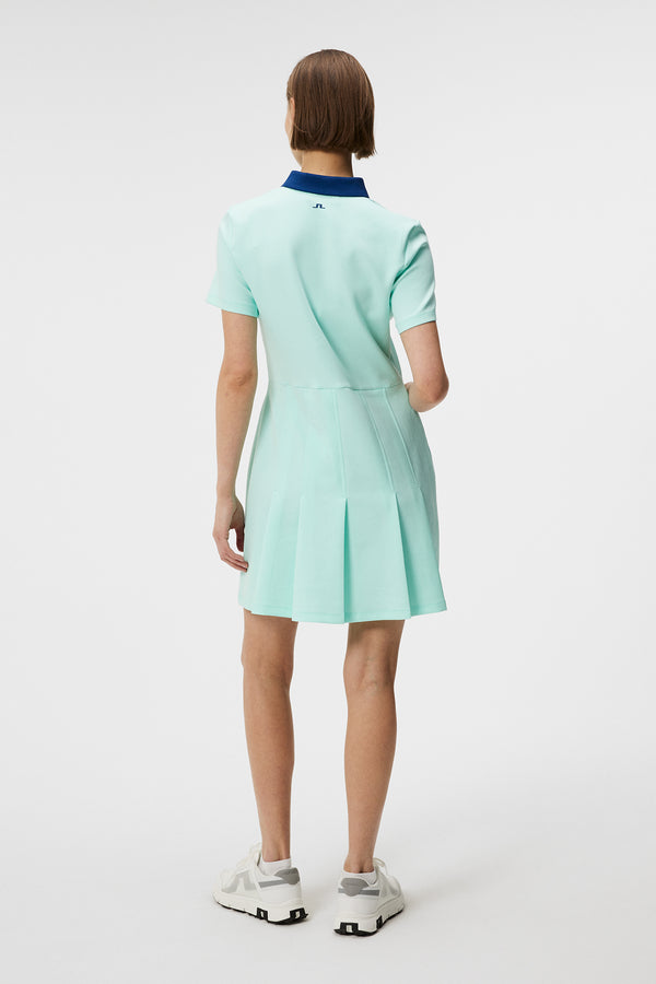 J.lindeberg Kanai Dress Aruba Blue