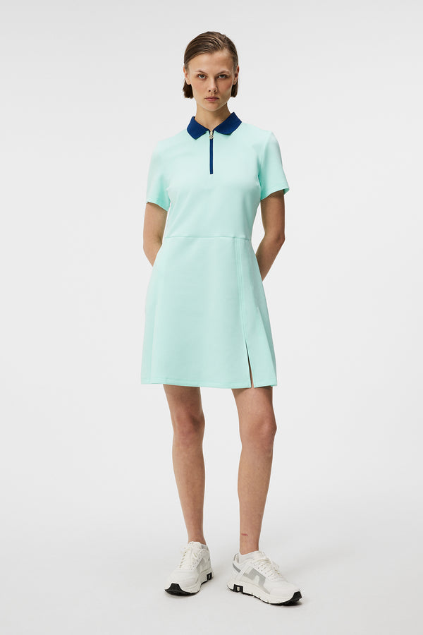 J.lindeberg Kanai Dress Aruba Blue
