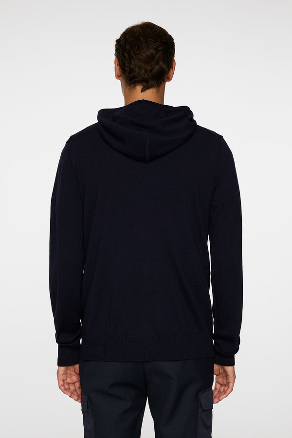 J.lindeberg Karl Merino Hoodie JL Navy