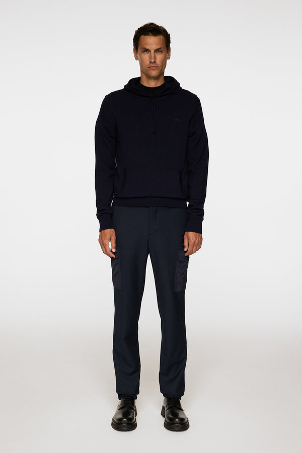 J.lindeberg Karl Merino Hoodie JL Navy
