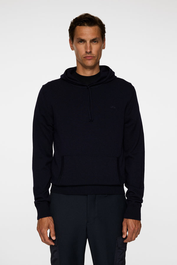j.lindeberg Karl Merino Hoodie JL Navy