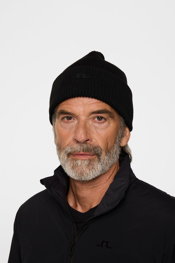 j.lindeberg Karlos Beanie Black