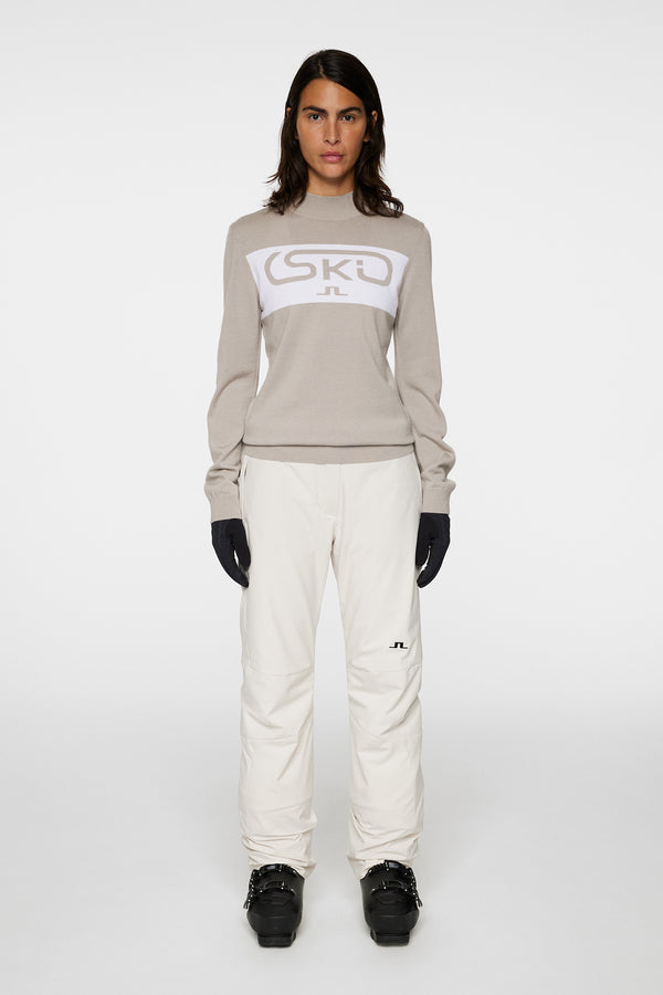 J.lindeberg Kelby Knitted Sweater Moonbeam