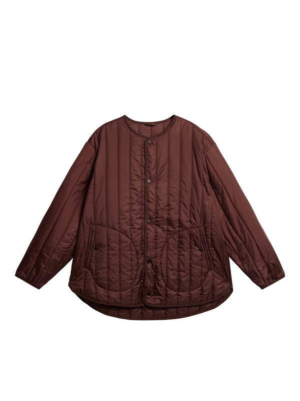 J.lindeberg Khaza Quilted Jacket Bitter Chocolate