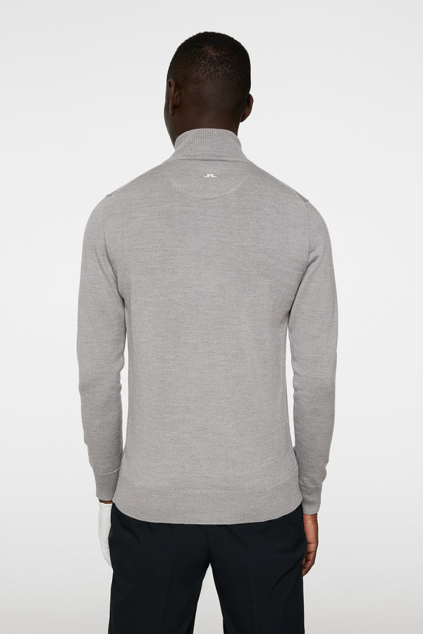 J.lindeberg Kian Knitted Sweater Grey Melange