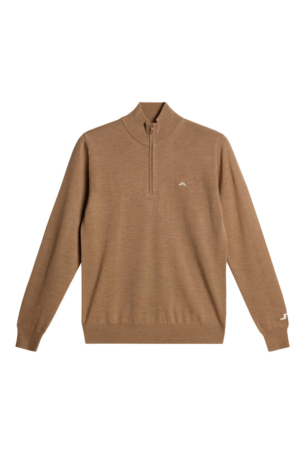 J.lindeberg Kian Zipped Sweater Tigers Eye