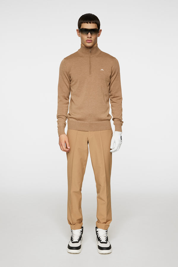 J.lindeberg Kian Zipped Sweater Tigers Eye