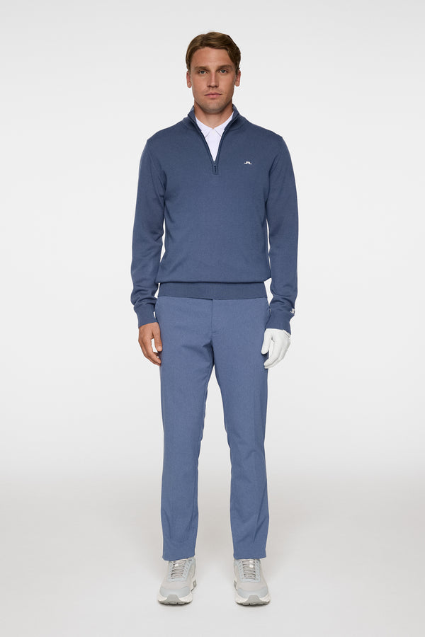 J.lindeberg Kian Zipped Sweater Vintage Indigo