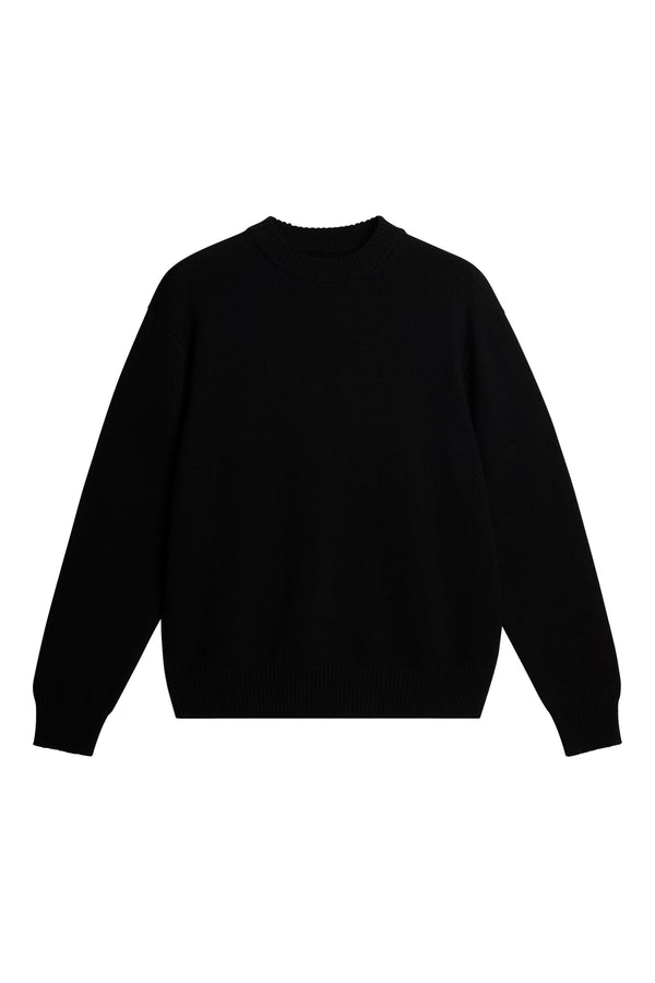 J.lindeberg Kino Merino Crew Black