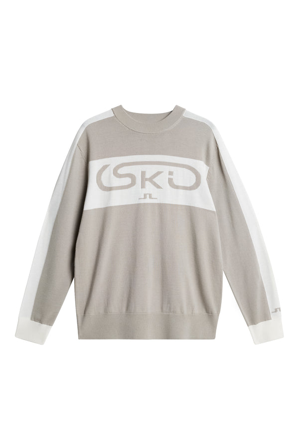 J.lindeberg Kirby Knitted Sweater Moonbeam