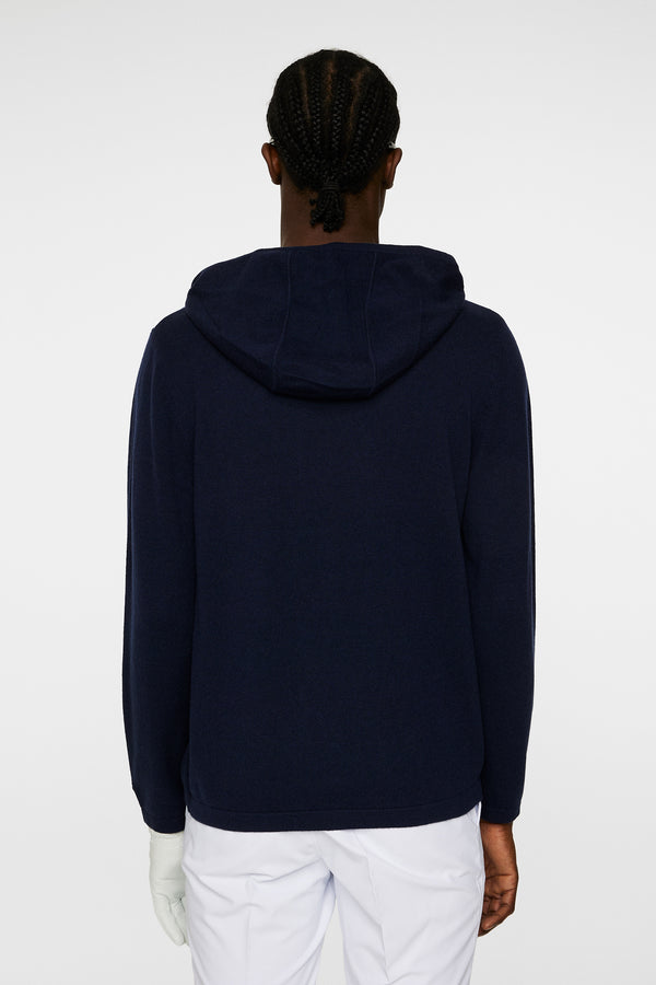 J.lindeberg Kolton Cashmere Hoodie JL Navy