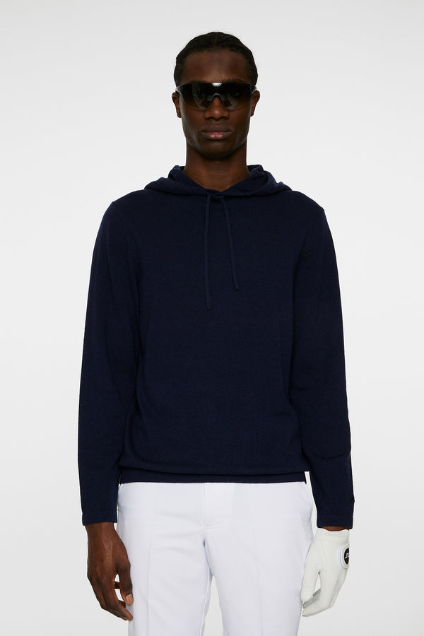 j.lindeberg Kolton Cashmere Hoodie JL Navy