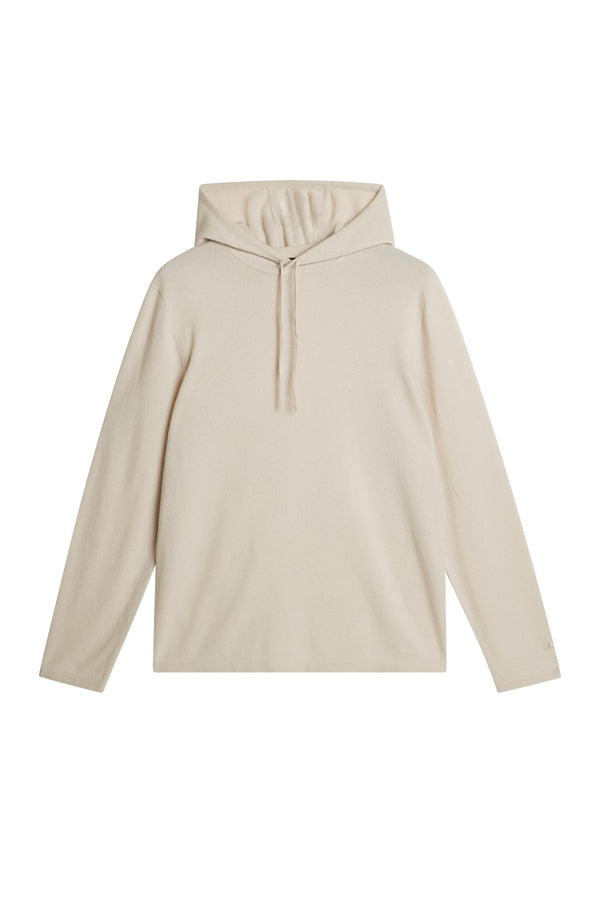 J.lindeberg Kolton Cashmere Hoodie Moonbeam