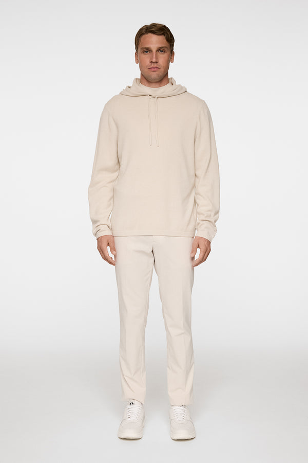 J.lindeberg Kolton Cashmere Hoodie Moonbeam