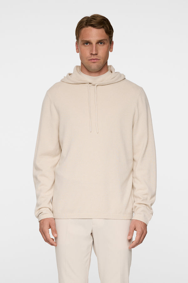 j.lindeberg Kolton Cashmere Hoodie Moonbeam
