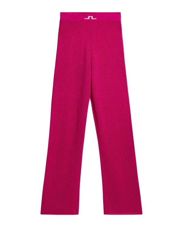 J.lindeberg Korine Knitted Pant Fuchsia Purple