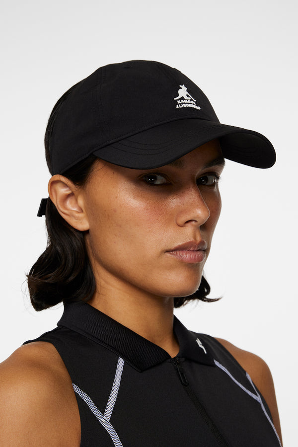 j.lindeberg Krissy Ponytail Cap Black