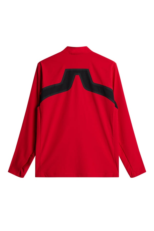 J.lindeberg KV Hybrid Golf Jacket Barbados Cherry
