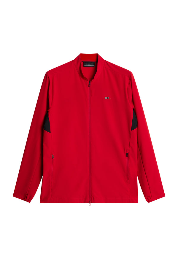 J.lindeberg KV Hybrid Golf Jacket Barbados Cherry