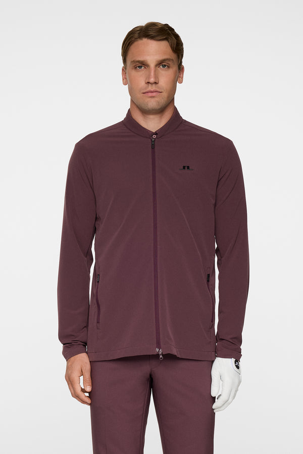 j.lindeberg KV Hybrid Golf Jacket Huckleberry