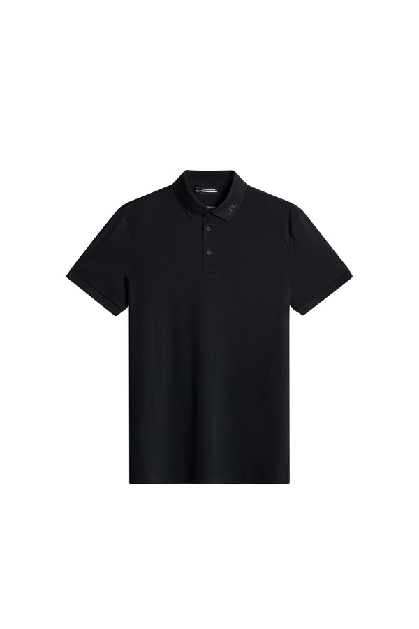 J.lindeberg KV Print Polo Black