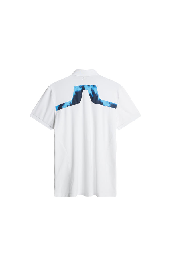 J.lindeberg KV Print Polo White