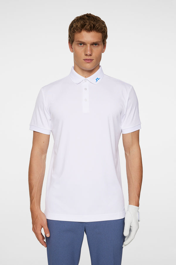 j.lindeberg KV Print Polo White