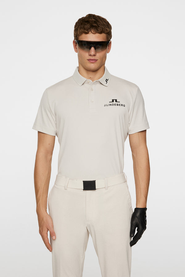 j.lindeberg KV Tour Golf Polo Moonbeam