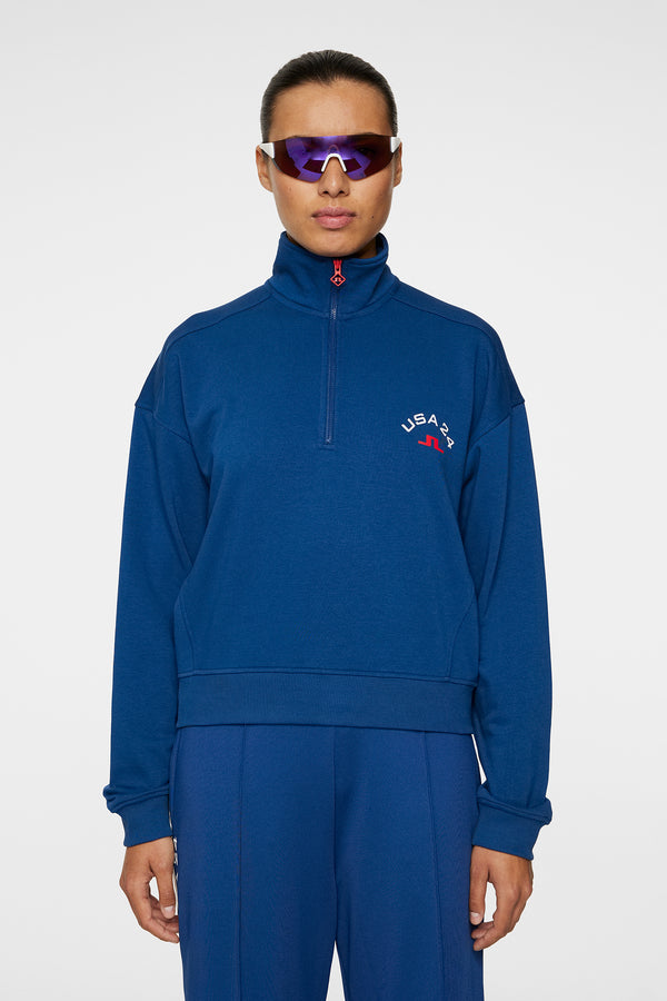 j.lindeberg Lamia Sweatshirt Estate Blue
