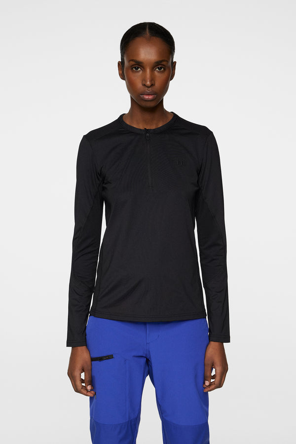 j.lindeberg Landa LS T shirt Black