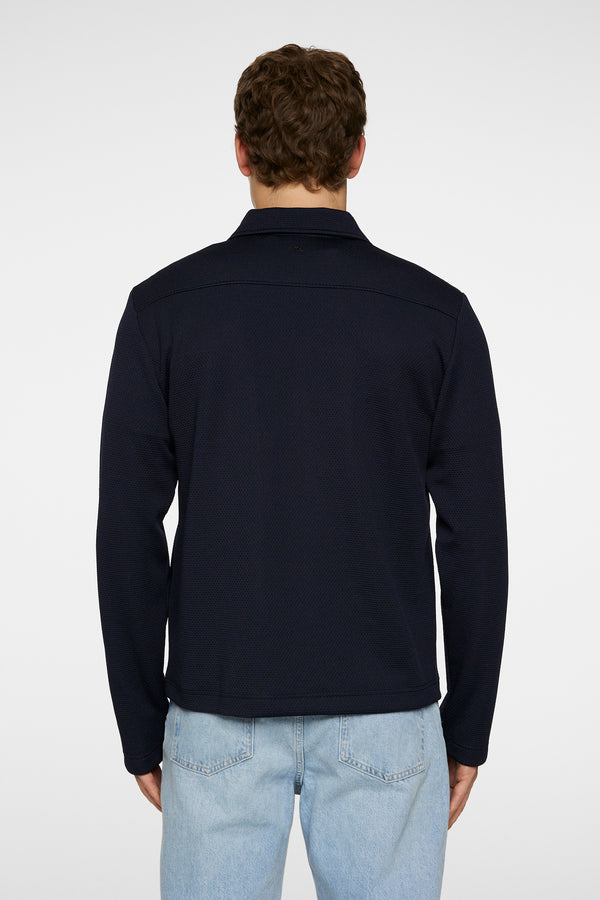 J.lindeberg Lansa Jersey Zip Jacket JL Navy