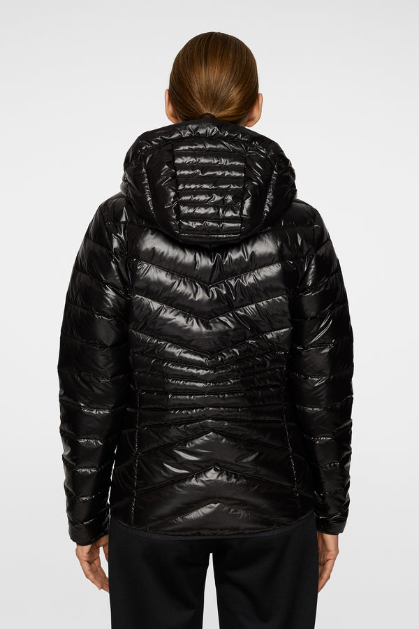 J.lindeberg Lara Light Down Hood Black