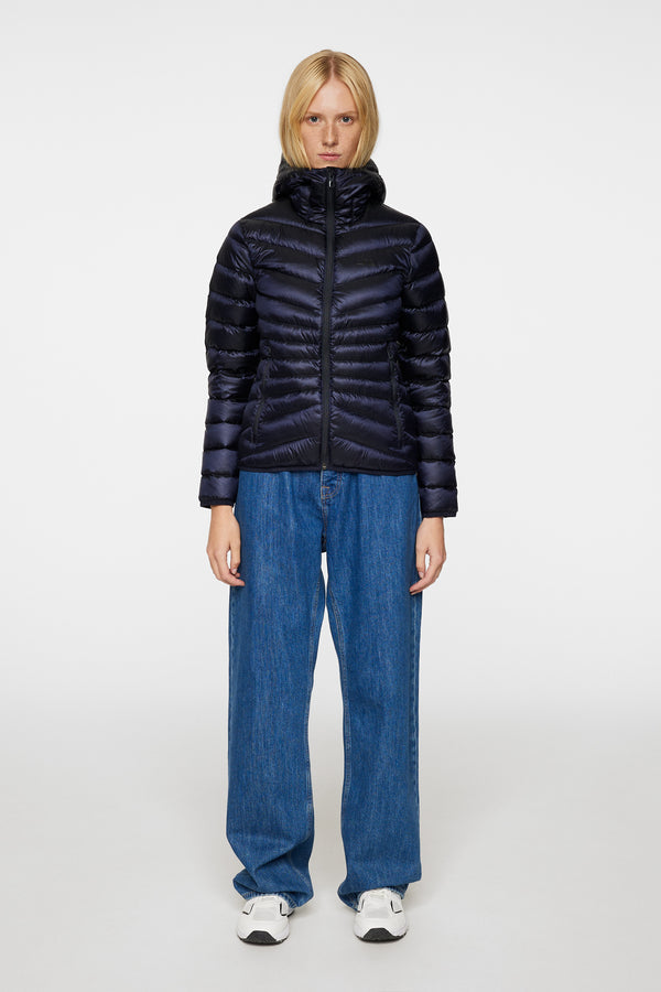 J.lindeberg Lara Light Down Hood JL Navy