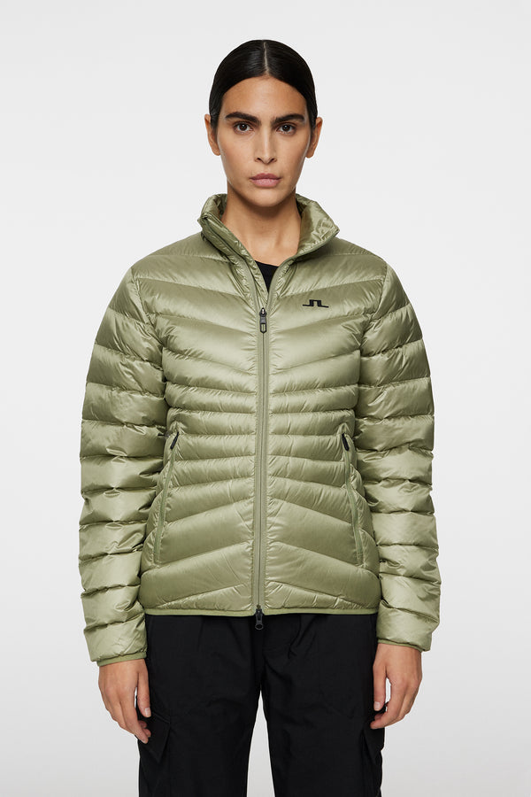 j.lindeberg Lara Light Down Jacket Oil Green