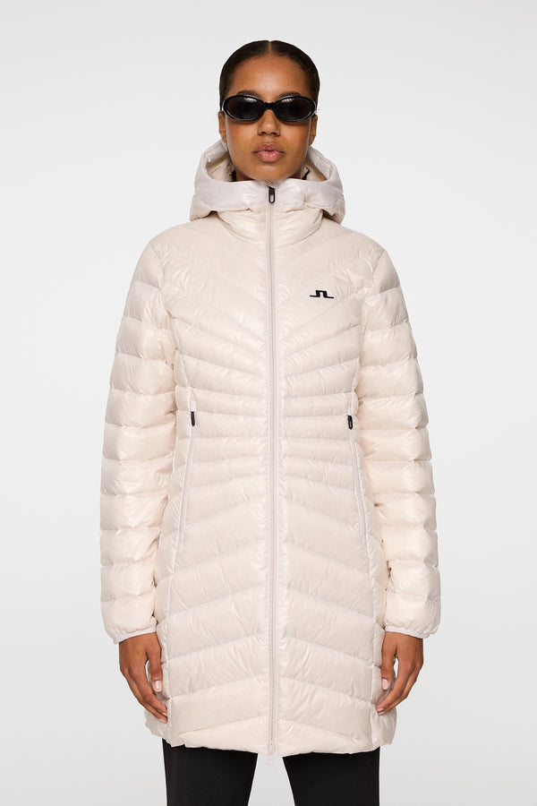 j.lindeberg Lara Light Down Parka Grey Lilac