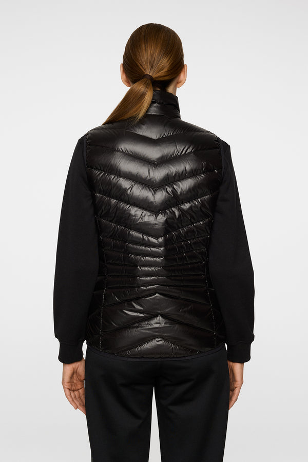 J.lindeberg Lara Light Down Vest Black