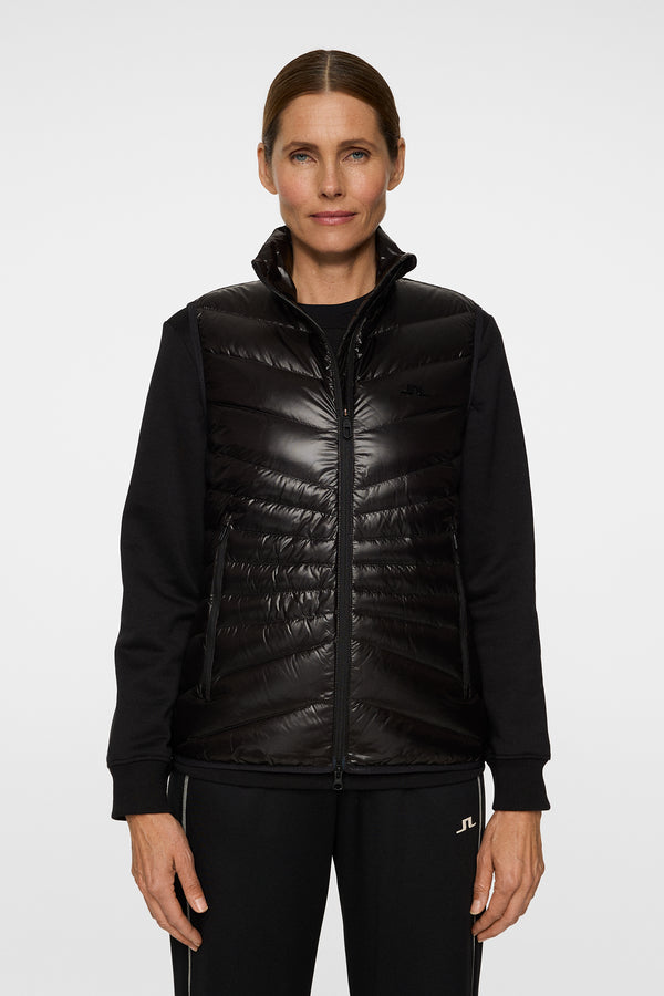 j.lindeberg Lara Light Down Vest Black