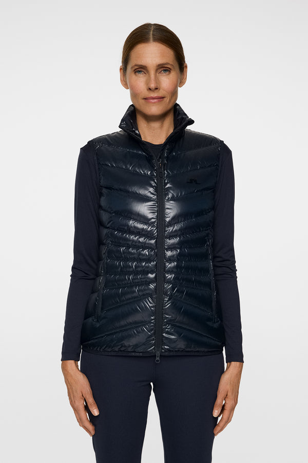 j.lindeberg Lara Light Down Vest JL Navy